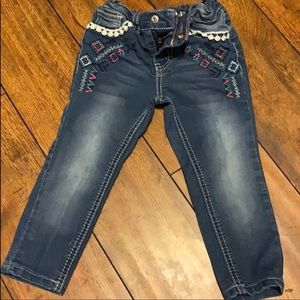 Lee embroidered jeans 2T